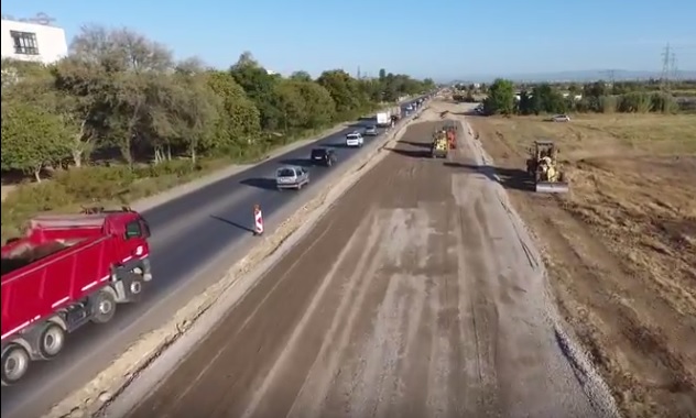 ВИДЕО от дрон на новото платно по пътя Пловдив-Асеновград
