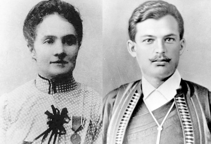 19-годишната младоженка следва любимия в опасния път и участва в сражения