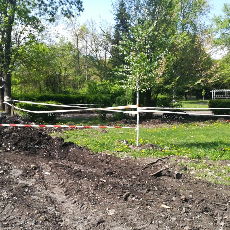 Ремонтът на Западен парк ще се удължи до октомври месец (ОБЗОР)