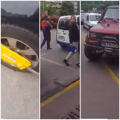 ВИДЕО: Скоби за едни, а за други прошка в Пловдив! Вижте как подминаха джип, спрял на велоалея!