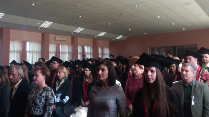 166 абсолвенти получиха дипломите си от Медицинския колеж в Пловдив