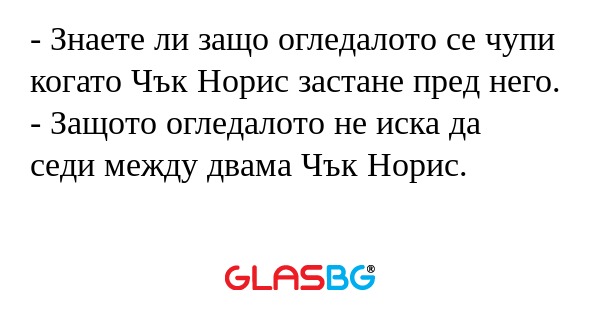 Знаете ли защо огледалото се...