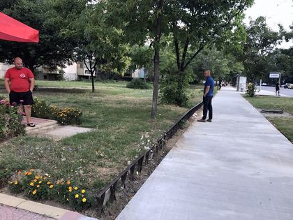 Изградиха нови тротоари в Тракия (СНИМКИ)
