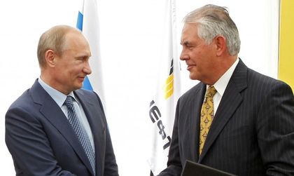 Москва хареса избора на Тилърсън за държавен секретар