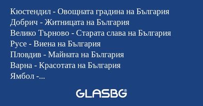 Кюстендил - Овощната градина на...