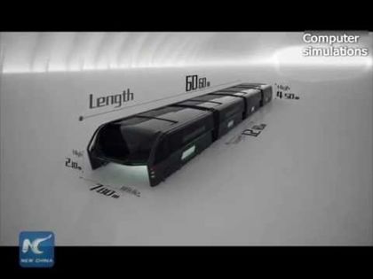 Автобусът на бъдещето надминава всички очаквания (ВИДЕО)