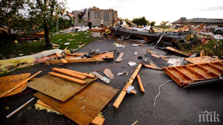 Няма данни за пострадали българи при опустошителното торнадо в Канада (ВИДЕО)