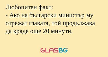 Любопитен факт: - Ако на български...