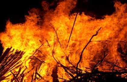 50 декара с ябълки изгоряха в Коматево заради небрежност