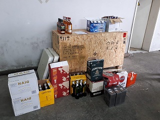 Благоевград: 147 бутилки алкохол са задържани при проверка на лек автомобил в района на ГКПП „Кулата“