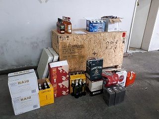 Благоевград: 147 бутилки алкохол са задържани при проверка на лек автомобил в района на ГКПП „Кулата“