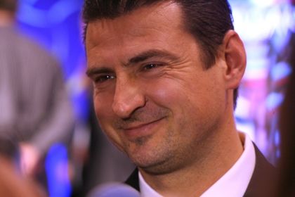 Владимир Гърбич с демонстративна тренировка в София