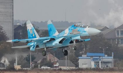 Украински изтребител падна, загинаха двама пилоти
