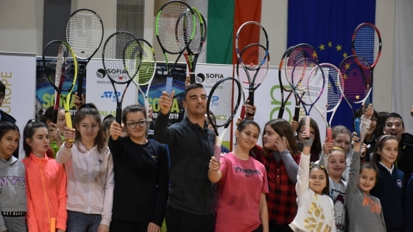 Димитър Кузманов пристигна в Благоевград преди участието си в Sofia Open