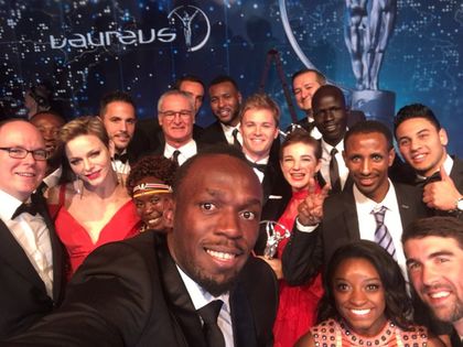 Laureus 2017: Болт направи най-великото селфи в спорта