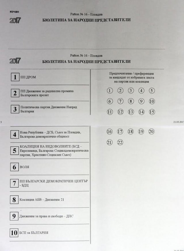 С полиция карат 343 000 бюлетини в кметствата