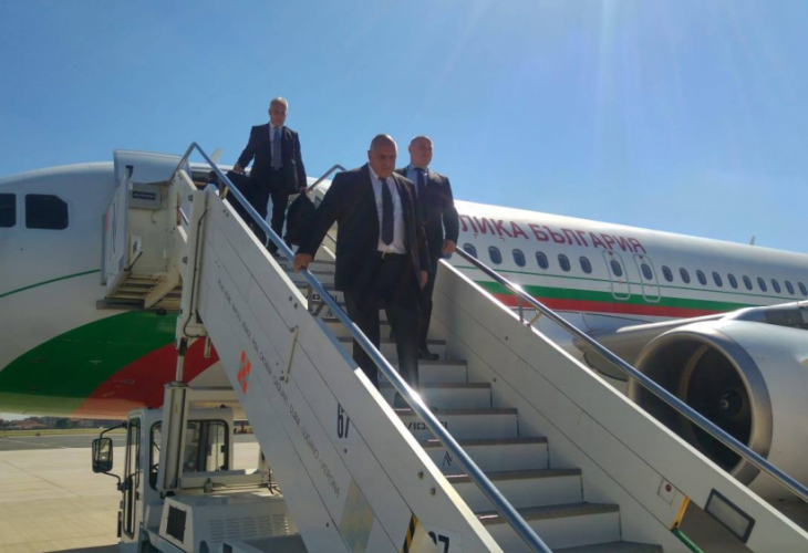 Борисов пристигна в Рим (СНИМКИ)