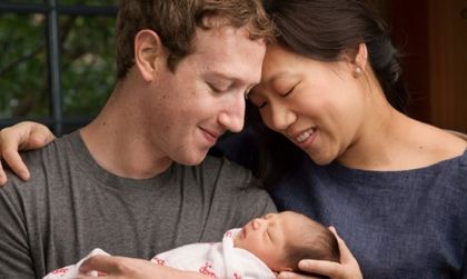 Макс на max във Facebook. Роди се щерката на Зукърбърг