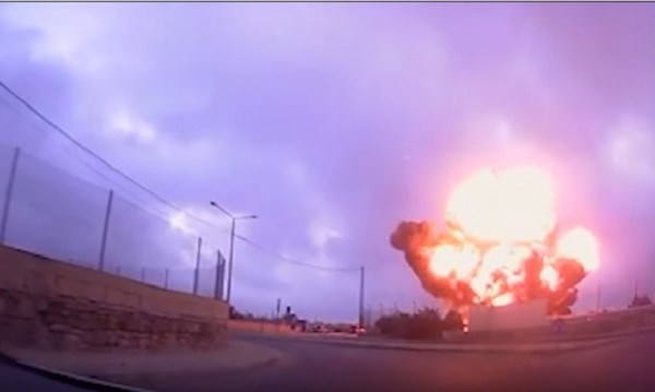Видеорегистратор засне самолетния ад в Малта