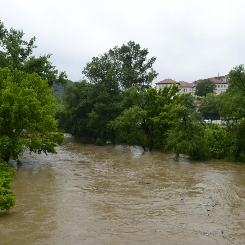 Велико Търново: С 44 см се е повишило нивото на река Джулюница при едноименното село