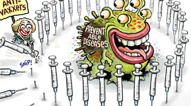 Връзката между ваксините и човешката глупост
