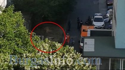Извънредно от Бургас! 19-годишна се хвърли гола от 15-ия етаж в квартал „Славейков” (СНИМКИ 18+)