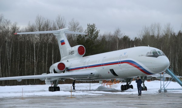 Русия спира полетите на самолети Ту-154