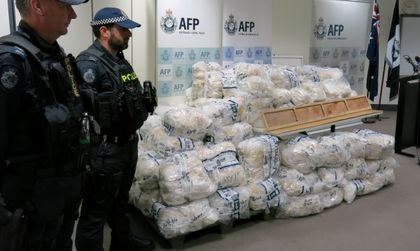 Рекордна пратка метамфетамин конфискуваха в Австралия