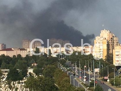 СНИМКИ: Цигани запалиха отпадъци и гуми, обгазиха половин Пловдив!