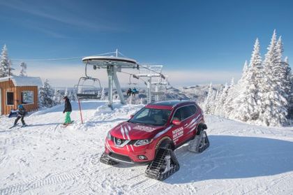 Nissan направи всъдеход за скиори
