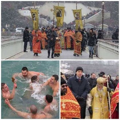 Бургас чества Йордановден по впечатляващ начин, стотици се стекоха на Моста за Богоявленския ритуал