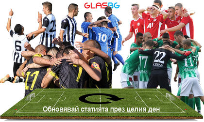 Програма, резултати и репортажи от мачовете при юношите в Glas.Bg на 14.04 (неделя)