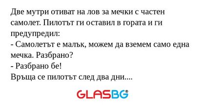 Две мутри отиват на лов за мечки...