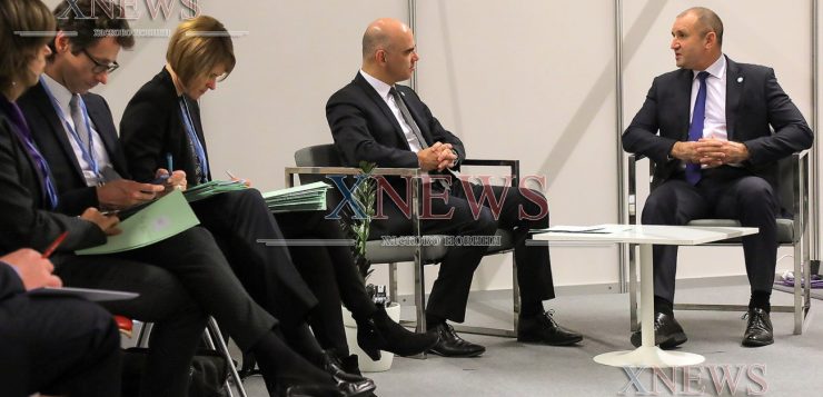 Президентите на България и Швейцария обсъдиха партньорство