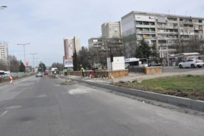 Бургас: Предстои спиране на движението в дясното платно на бул. „Проф. Яким Якимов“ заради преасфалтиране
