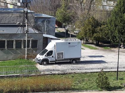 Лаборатория измерва качеството на въздуха в Труд