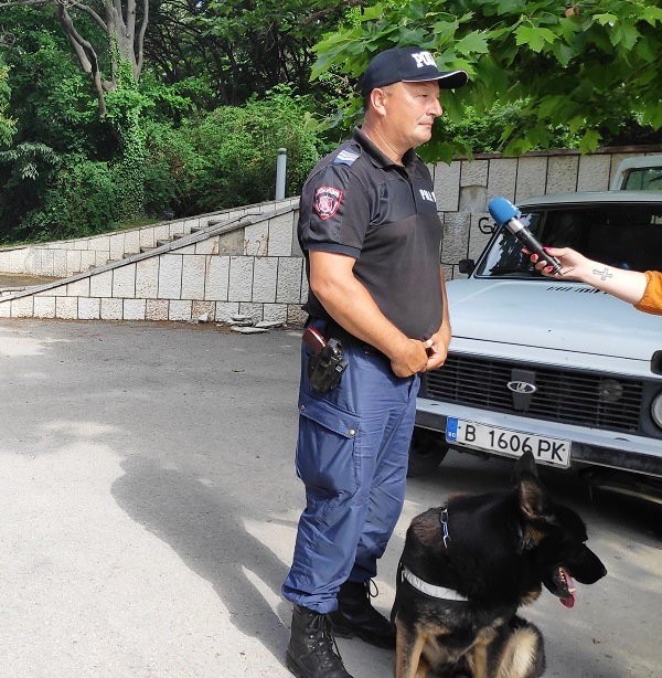 Георги Георгиев, ОДМВР – Варна: Повечето хора си мислят, че полицейските кучета са като комисар Рекс