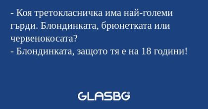 Коя третокласничка има най-големи...