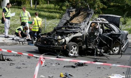 Полковник загина при взривяване на колата му в Киев