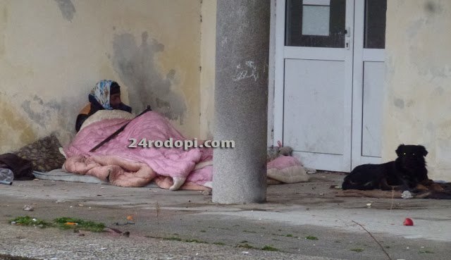 Бездомната Зинка отново се настани пред Спортното