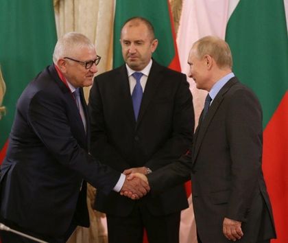 Петър Кънев, БСП взе участие в президентската делегация в Санкт Петербург