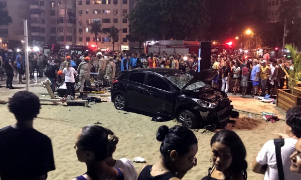 Кола блъсна пешеходци в Рио де Жанейро, уби бебе