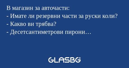 В магазин за авточасти: - Имате...
