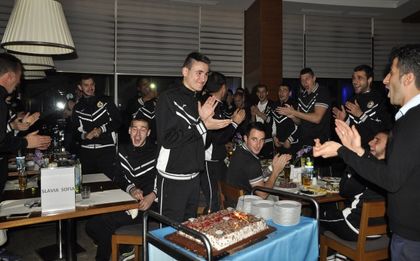 Специална торта за рожденник от Славия в Алания