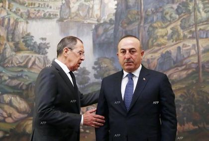 АА: Външните министри на Турция и Русия обсъдиха борбата срещу тероризма в Сирия