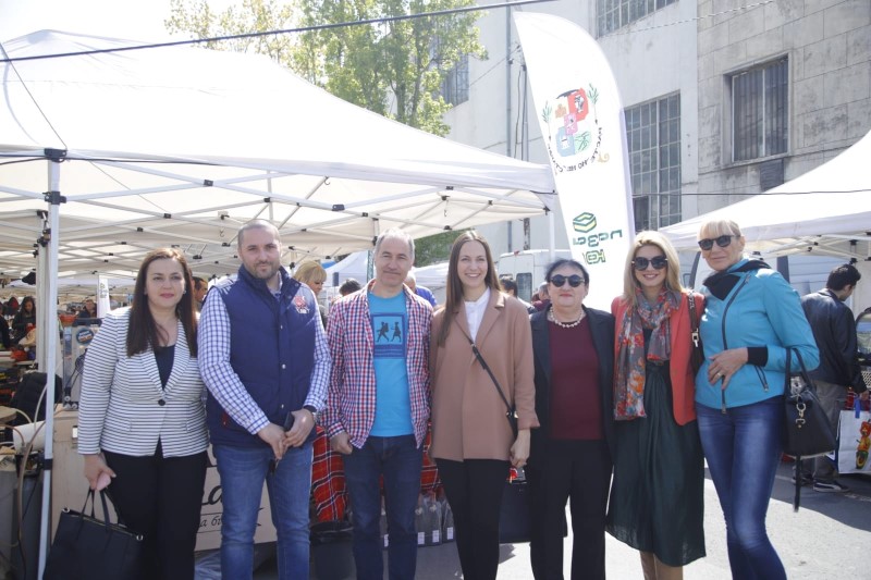 Евродепутатът Ева Майдел откри традиционния фермерски пазар на улица „Оборище“