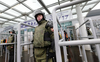 64-ма арестувани след финала за Купата в Русия