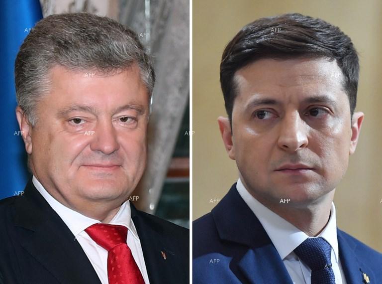 ТАСС: Петро Порошенко и Владимир Зеленски провеждат дебат в Киев