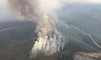 Евакуираха град в Канада заради горски пожар