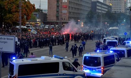 Българин заплашван при размириците в Кемниц